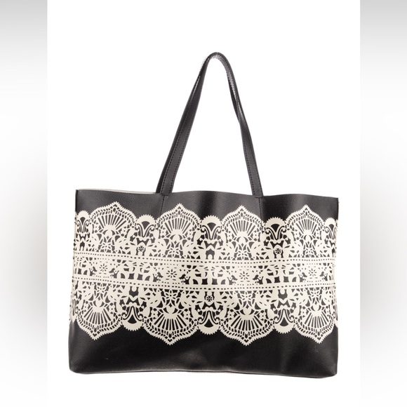 Tory Burch Leather Tote Bag - Picture 5 of 6